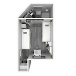 Ξενοδοχείο Zentrum - Komplettes Zimmer, Hochbett, Android Tv & Eigenem Bad - Perfekt Fuer Familien & Gruppen Ουλμ
