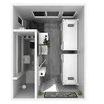 Ξενοδοχείο Zentrum - Komplettes Zimmer, Hochbett, Android Tv & Eigenem Bad - Perfekt Fuer Familien & Gruppen