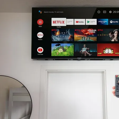 酒店 Zentrum - Komplettes Zimmer, Hochbett, Android Tv & Eigenem Bad - Perfekt Fuer Familien & Gruppen *