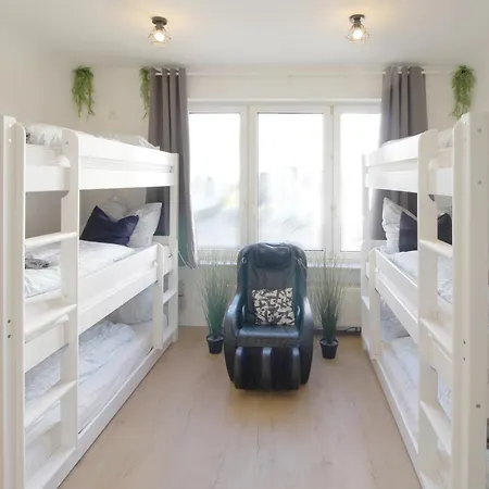 酒店 Zentrum - Komplettes Zimmer, Hochbett, Android Tv & Eigenem Bad - Perfekt Fuer Familien & Gruppen 乌尔姆