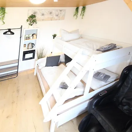 Zentrum - Komplettes Zimmer, Hochbett, Android Tv & Eigenem Bad - Perfekt Fuer Familien & Gruppen * Ulm